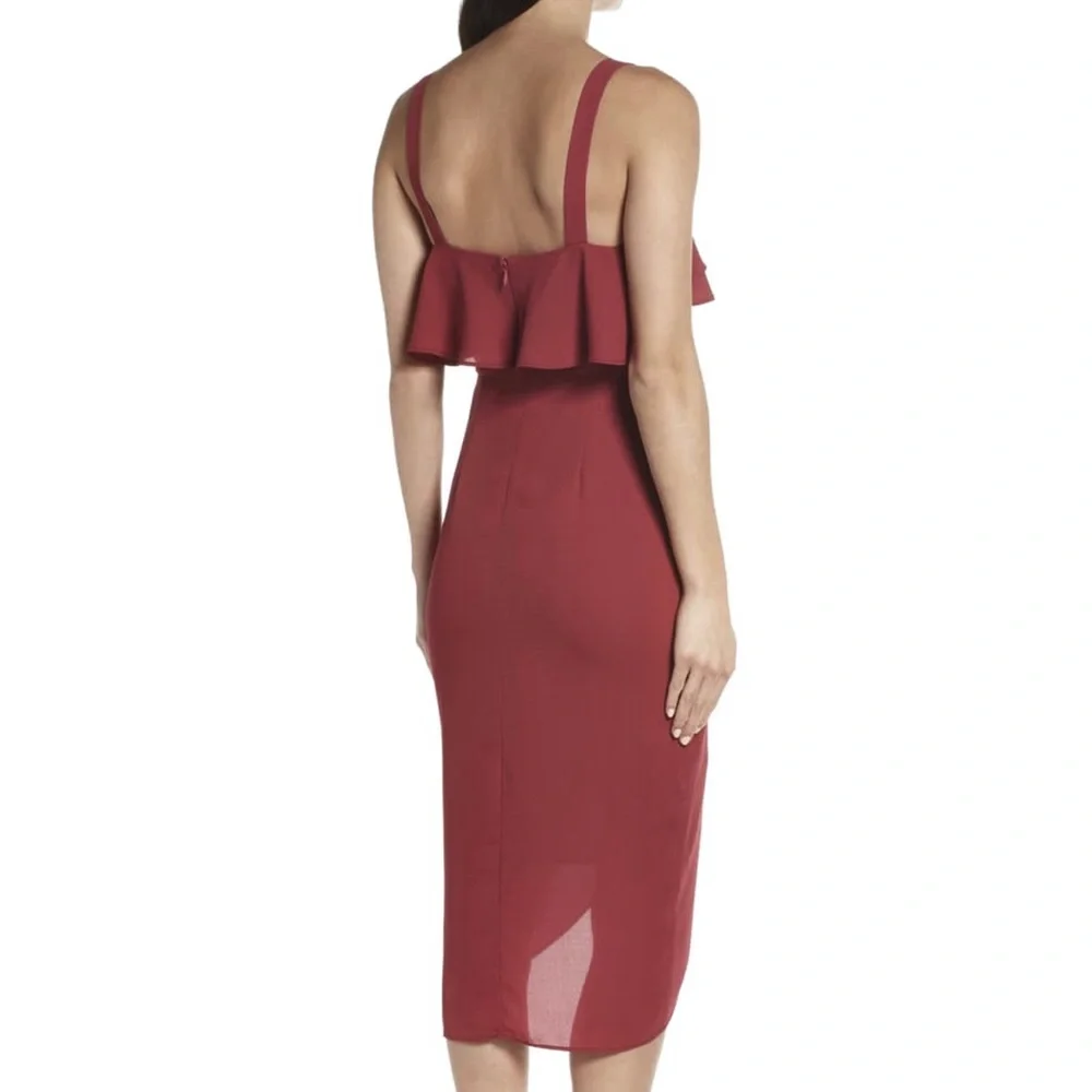 COOPER ST. RUFFLE MIDI DRESS - Picture 6 of 10